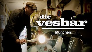 Vesbar Munich Documentary - best vintage Vespa scooter shop in Germany! (english subtitles version)