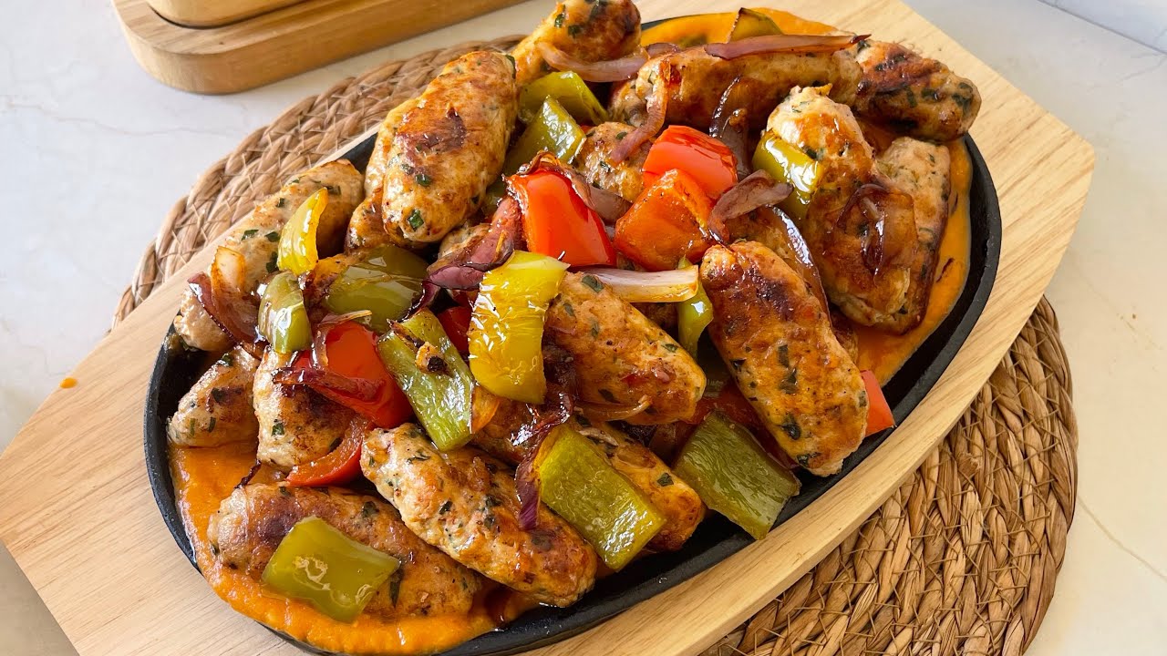 كفته الدجاج مع هاد الصوص عاااالميه 😍 اطيب طريقة ممكن تعتمدوها