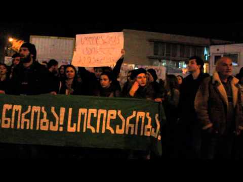 აქციიდან ტყიბულელ მაღაროელებს ტელეფონით მიმართეს