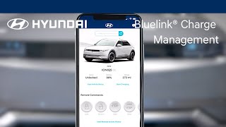 Bluelink Charge Management | Hyundai
