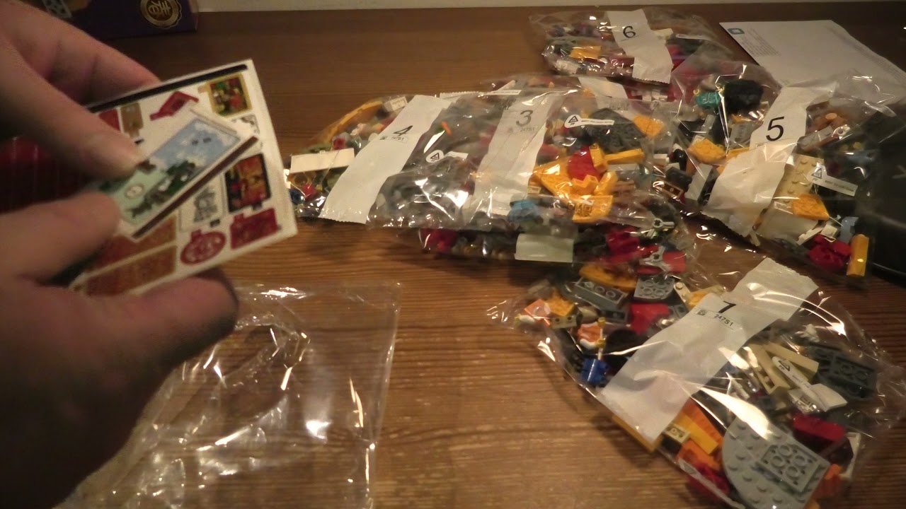 Unboxing Lego New Year Traditions SET 80108