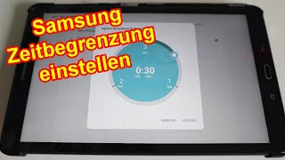Samsung Handy & Tablet Kindermodus Zeitbegrenzung Einstellen & Einschränken Anleitung