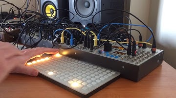 Monome Eurorack Modular and ER301 by mudlogger