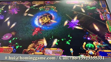 Fishing Game Machine Series|2018 Latest 2 in 1 Jackpot 3D kong Fishing Game Ocean Fish Theme VS Sky