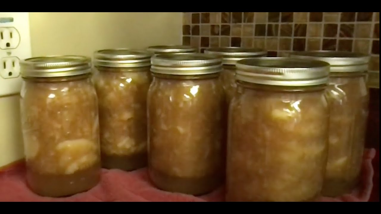 Canning Apple Pie Filling YouTube
