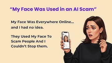 My Face Was Used in an AI Scam… And I Lost Everything Without Doing Anything |English Story (A1–A2 )