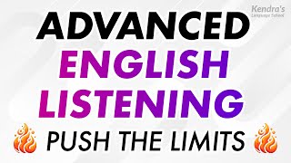 ADVANCED ENGLISH LISTENING PRACTICE: Push the Limits! screenshot 3