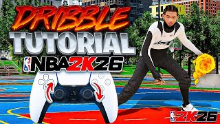 *UPDATED*  #1 COMP DRIBBLE TUTORIAL w/HANDCAM in NBA 2K26! BEST DRIBBLE MOVES & FASTEST COMBOS 2K26!