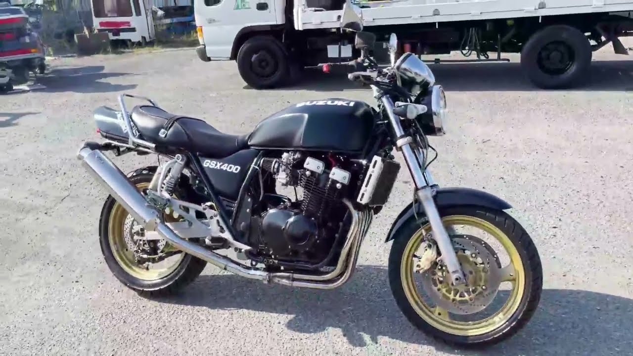 スズキ GSX400 インパルス パワーフィルター仕様 H19年式！エンジン