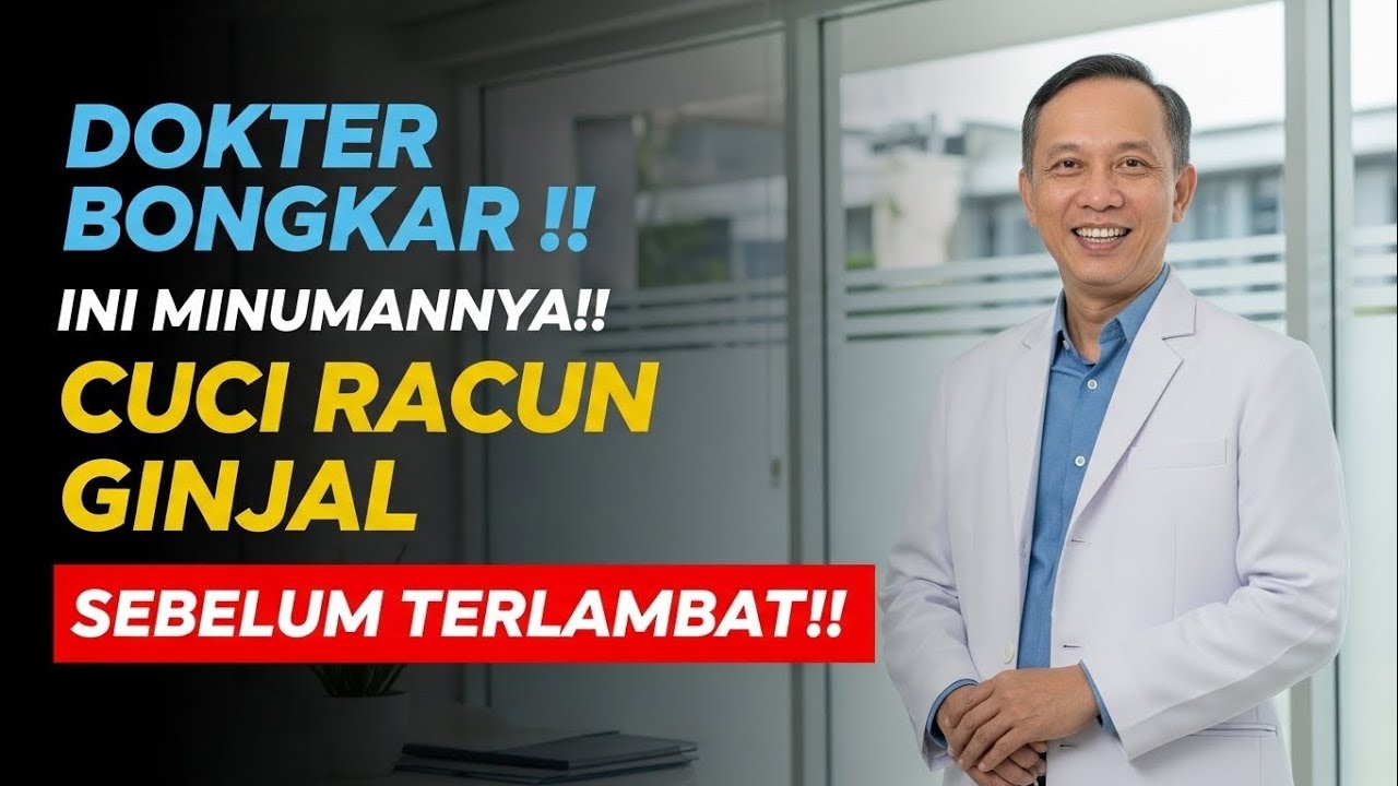 DOKTER BONGKAR‼️4 Cara Mudah Mencegah Ginjal Lemah Pada Lansia Menurut Dokter