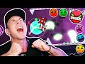 THE CLOSEST 100 LIFE CHALLENGE EVER DONE [Geometry Dash]