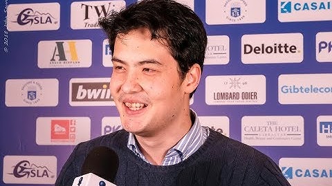 Round 7 Gibraltar Chess post-game interview with David Howell