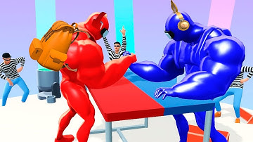 MUSCLE RUSH Game All levels Mobile Gameplay Update Level (548-550)