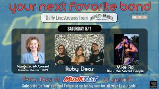 Day 2 of the 2026 Musikfest Daily Livestreams: WDIY | Margaret McConnell, Ruby Dear, and Mike Roi