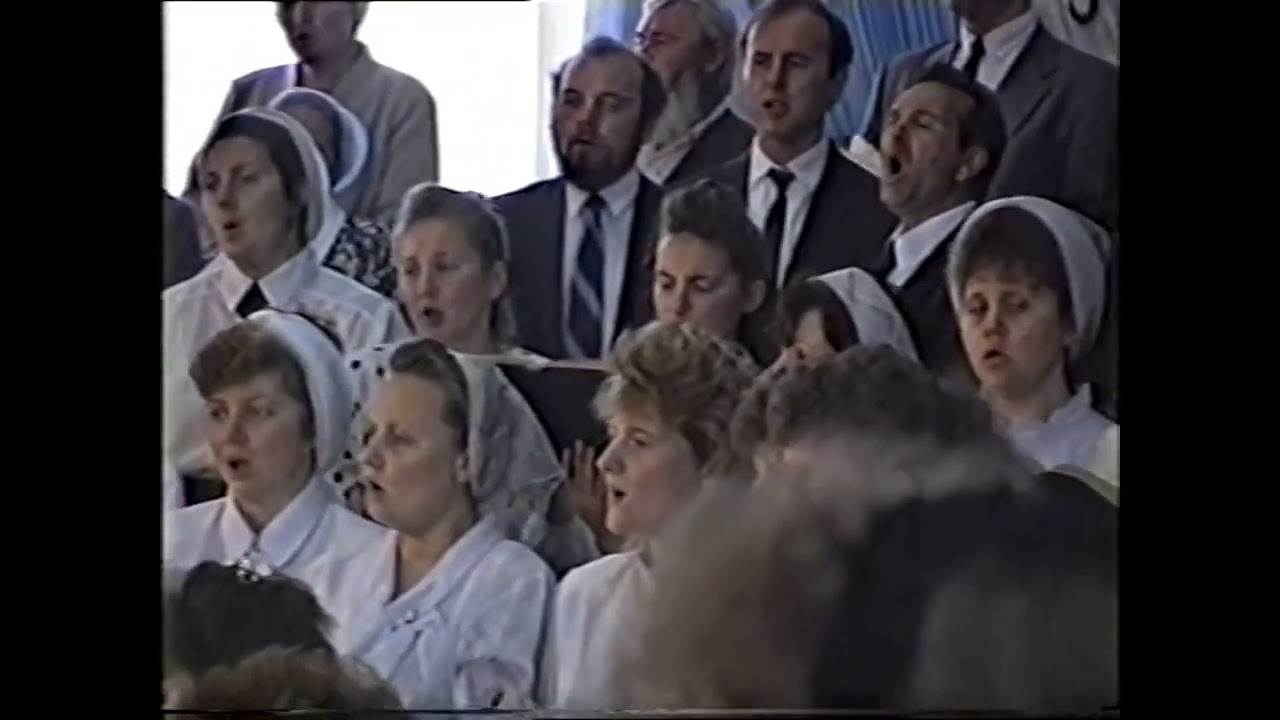 Чудный чертог  Ветераны и сводный хор Дирижер Лилия Георгиевна Савицкая любительская запись