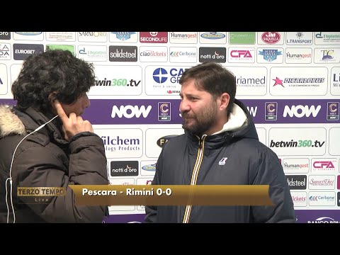 Pescara - Rimini 0-0 Foggia: "Pellacani rinnova. Voca Frigerio e Kraja ci interessano"
