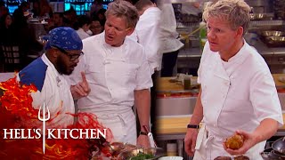 Zach Messes Up So Badly Gordon Has To Take The Red Team's Wellingtons | Hell's Kitchen