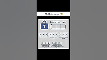 "Only 1% can crack this code! Can you find the correct 3-digit key?🔐🧠"#PuzzleChallenge #BrainTeaser