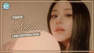 Twice   Rush  Line Distribution