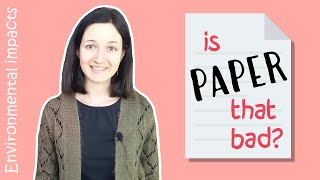 Environmental effects of paper (and how we can reduce them)