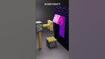 Minecraft Vs Real Life in the Nether 🔥🔥  #minecraft #3danimation #animation #3dart