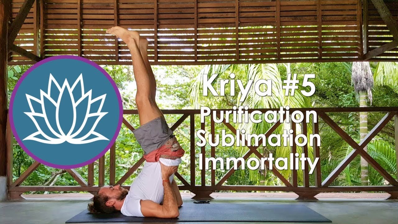 Kriya 5 Vishuddha Chakra Viparita Karani Mudra YouTube