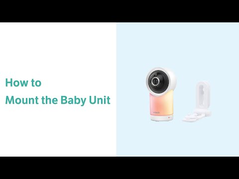 Mount the Baby Unit -  RM5766HD RM5766-2HD RM7766HD RM7766-2HD