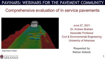 Pavinar: Comprehensive evaluation of in service pavements