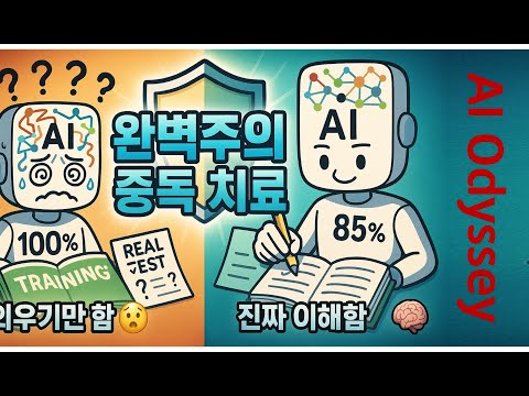 🛡️ AI가 시험 문제집만 달달 외우는 걸 막는 방법 - 과적합은 완벽주의의 함정!