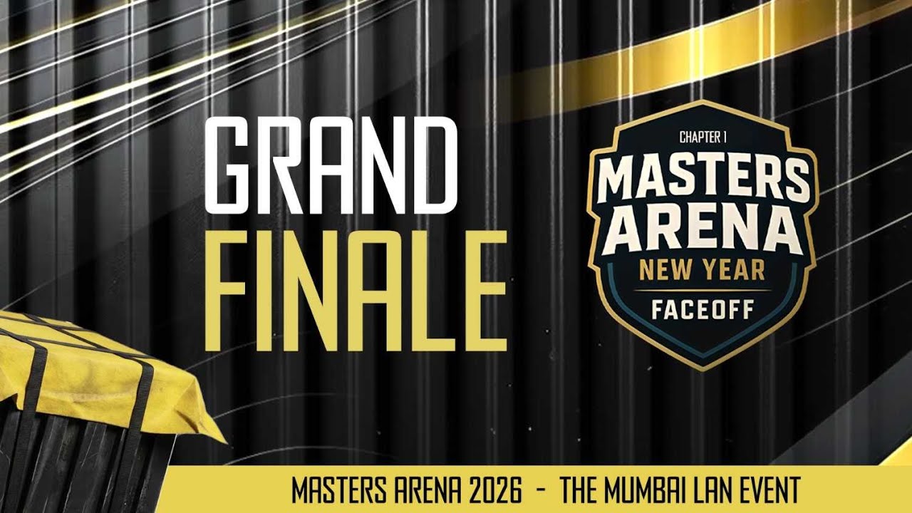 🏆 MASTERS ARENA – GRAND FINALS | BGMI LAN EVENT LIVE 🔴