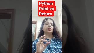 Python Print vs Return: The real difference #coding #python #programming #shorts #pythontutorial
