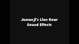 Jumanji's Lion Roar SFX