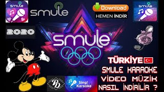 Smule Söyledi̇ği̇mi̇z Şarkilari Ve Vi̇deo Nasil İndi̇ri̇li̇r, Kesi̇n Programli %100.