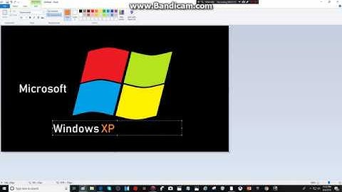 Making Windows XP Logo ON MS Paint
