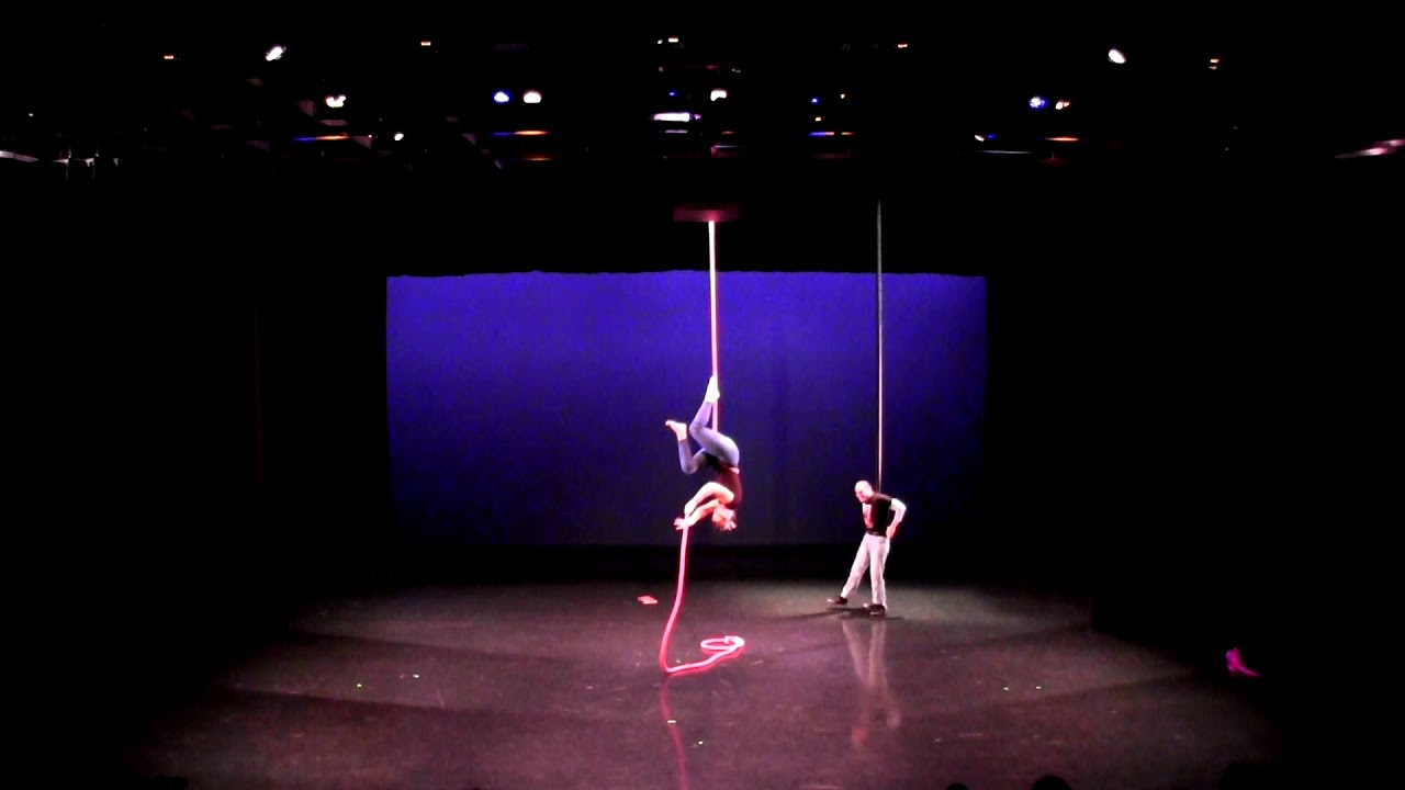 Air Temple Arts' Aerial Throwback Extravaganza - Liz Cowell + Holly Gilligan - Corde Lisse and Pole