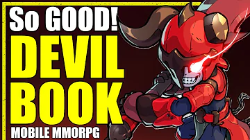 DEVIL BOOK gameplay | Hand Drawn MMO RPG