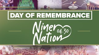 UNCC Niner Nation Remembrance #CharlotteStrong #NinerNation