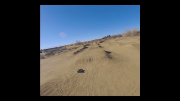 Chasing RC cars with an FPV drone