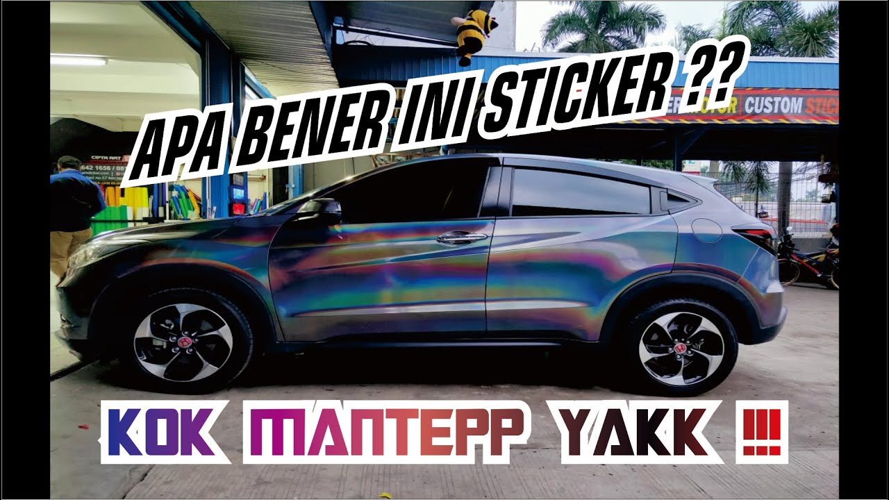 Cinematic Video Honda Hrv Wrapping Sticker Indonesia YouTube