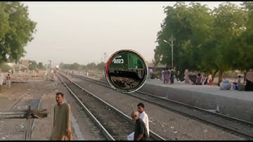 31UP Jinnah Express Crossing | Tando Adam | in full flow | HGMU 30R 8223 |