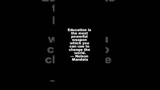 A NELSON MANDELA QUOTE ABOUT EDUCATION screenshot 1