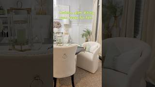 Dining room decorating ideas on a budget for fall