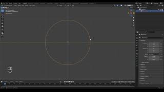 How to convert a simple curve to mesh in Blender 4.3 Tutorial