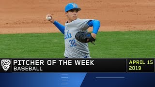 UCLA's Ryan Garcia strikes out 13 to earn Pac-12 Baseball Pitcher of the Week