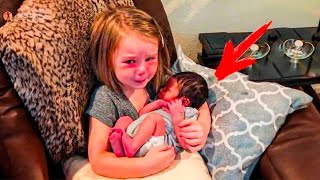 The girl refuses to recognize her newborn brother. The DNA test shocked her mother!