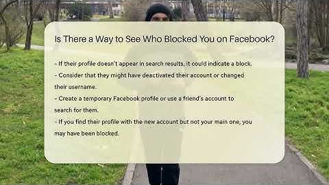 Is There a Way to See Who Blocked You on Facebook? - Everyday-Networking