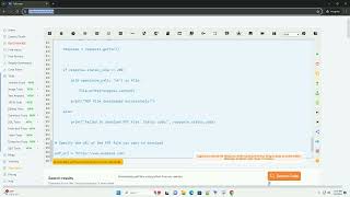 Downloading pdf files using python from any website