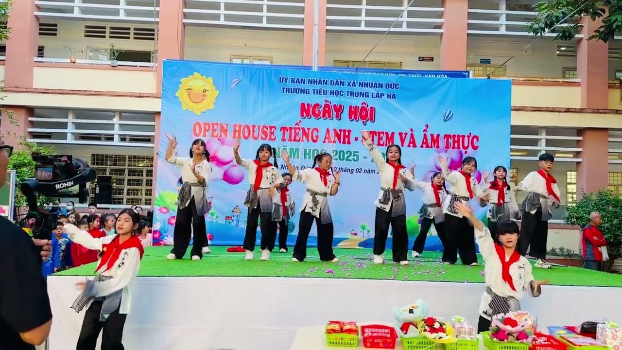 HÒ VƯƠN MÌNH | Ngày Hội Open House TA + Stem| TH Trung Lập Hạ | Nina Dance 