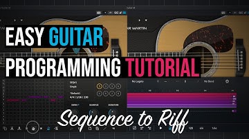 Easy Guitar Programming: Sequence to Riff | Ample Guitar