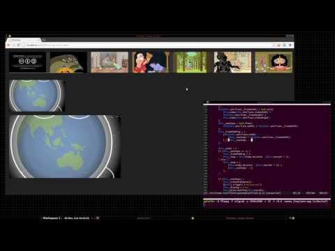 Filmstrip: html5 video